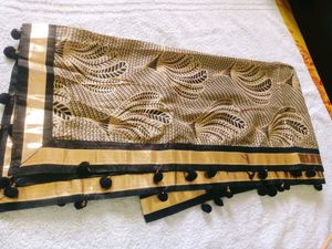 Black Partywear Dupatta