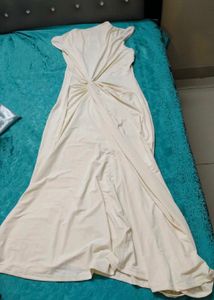 Elegant White Midi Dress