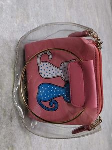 Cute Pink Sling Bag