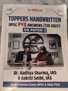 UPSC PYQ Answers - GS Paper 3 Mains By IAS HUB