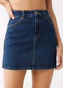 Blue Denim Skirt