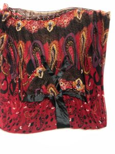 Paisley Print Maxi Dress