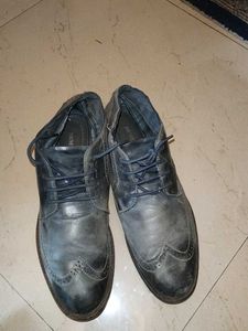 Faded grey finished, Numero Uno formal shoes