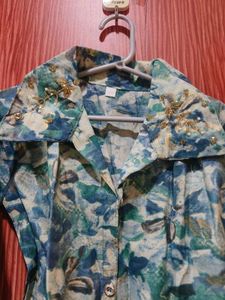 Baby girl embroidery coord set