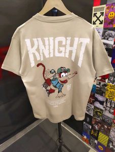 KNIGHT Unisex Backprinted Oversize Tee 🐒
