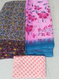 Combo Of 3 Sarees