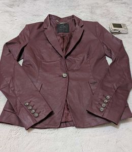 Burgundy Calvin Klein Blazer