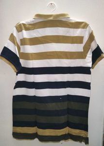 Striped Polo Shirt (Size S)