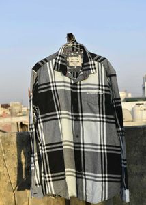 Heavyweight Shirt Mc Flys ,Black And White Stripes