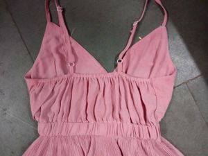 Ellie Pleated Ruffle Dress 24th Spoke