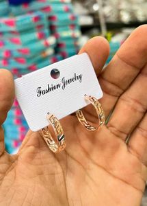 Anti Tarnish Hoops Eaarings