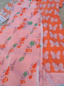 Butterfly Print Kurta