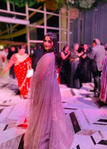 Beautiful Gown With Heavy Dupatta