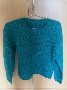 Crochet Knit Sweater Top