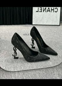 Ysl Glitters Signature Heels In Best Price