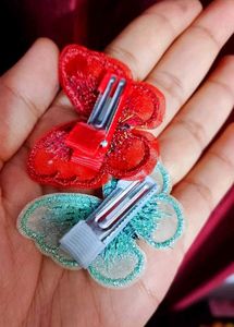 Butterfly Hair Clips - Set of 2