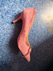 pink stiletto heels