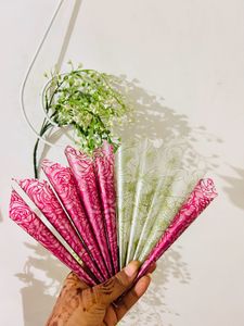 5 Mehndi Cones