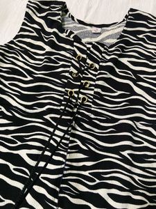 Zebra Print Dress