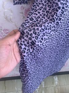 Cheetah Print Long Kurti
