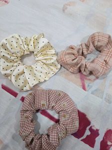 Scrunchie Set Of 3