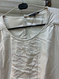 Elegant White Long Sleeve Top