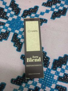 Mars Zero Blend Weightless Foundation