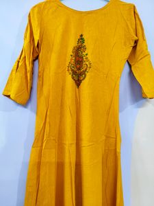 Cotton A-line Kurta