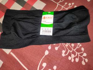 Black Bandeau Strapless Bra