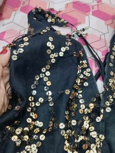 Black Sequence Party Dress