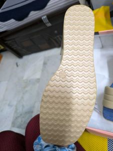 Beige Platform Sandals