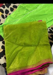 Pink Green Anarkali Kurta Set