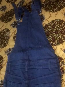 Denim Blue Overalls