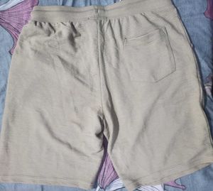 Casual Beige Shorts