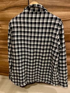 Fur Lined Plaid Flannel Shirt (Imported)