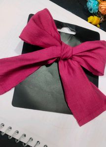Pink Hair Bow