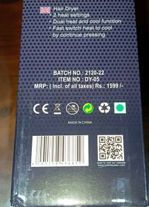 Colours Queen 1800 Watt Hair Dryer