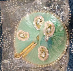 Ladoo Gopal Dress With Mukut ( Colour Available)