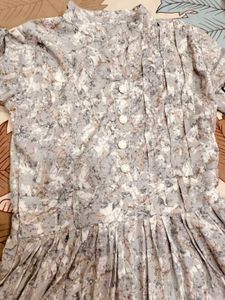 Vintage Floral Maxi Dress