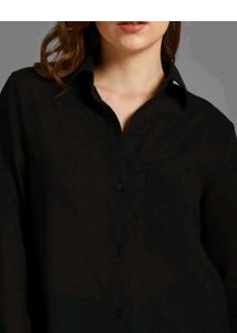 Black Button-down Shirt