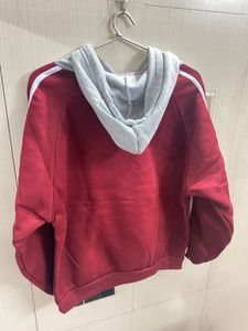 Maroon Fleece Hoodie