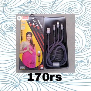 3 in 1 Fast Charging Cable