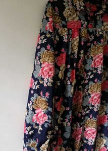 Floral Print Long Sleeve Top