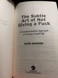 Mark Manson Book