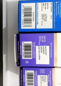 Dr Sheth&#39;s Sunscreen Moisturizer &amp; Aqualogica Make