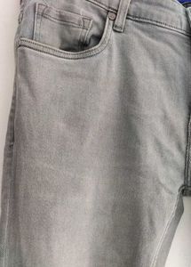 Louis Philippe Premium Men’s Jeans - Grey