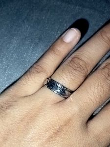 Silver Earrings With Free 2 Rings