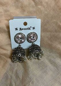 Swastik Jhumka Earrings✨