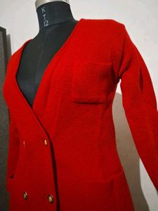 Red Woolen Jacket