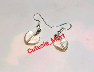 Crystal Heart Earrings